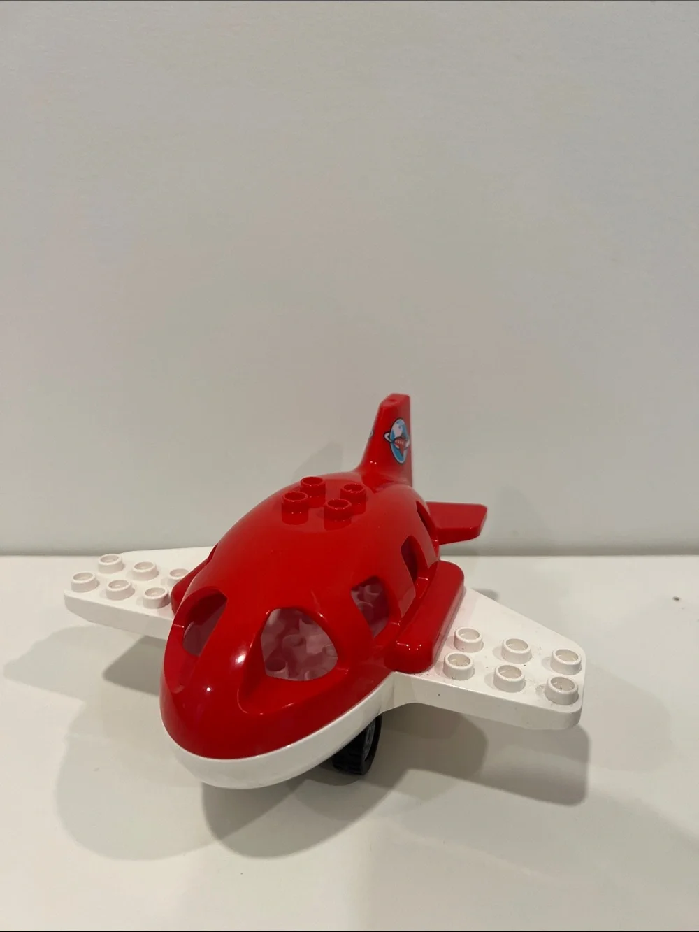LEGO DUPLO Red Airport with 2 figures